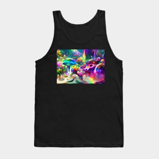 Color Globs | Rainbow Falls Tank Top